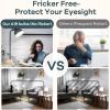 imageLinkind A19 LED Light Bulb 60W Equivalent 2700K Soft White Light Bulbs 800 Lumens 85W NonDimmable LED Bulbs E26 Standard Base Energy Efficient for Bedroom Home Office 6 PacksDaylight100 Watt