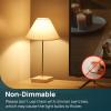 imageLinkind A19 LED Light Bulb 60W Equivalent 2700K Soft White Light Bulbs 800 Lumens 85W NonDimmable LED Bulbs E26 Standard Base Energy Efficient for Bedroom Home Office 6 PacksSoft White40 Watt