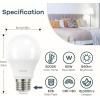 imageLinkind A19 LED Light Bulb 60W Equivalent 2700K Soft White Light Bulbs 800 Lumens 85W NonDimmable LED Bulbs E26 Standard Base Energy Efficient for Bedroom Home Office 6 PacksDaylight60 Watt