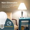 imageLinkind A19 LED Light Bulb 60W Equivalent 2700K Soft White Light Bulbs 800 Lumens 85W NonDimmable LED Bulbs E26 Standard Base Energy Efficient for Bedroom Home Office 6 PacksCool White60 Watt