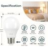 imageLinkind A19 LED Light Bulb 60W Equivalent 2700K Soft White Light Bulbs 800 Lumens 85W NonDimmable LED Bulbs E26 Standard Base Energy Efficient for Bedroom Home Office 6 PacksWarm White60 Watt