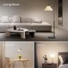 imageLinkind A19 LED Light Bulb 60W Equivalent 2700K Soft White Light Bulbs 800 Lumens 85W NonDimmable LED Bulbs E26 Standard Base Energy Efficient for Bedroom Home Office 6 PacksCool White60 Watt