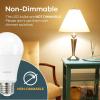 imageLinkind A19 LED Light Bulb 60W Equivalent 2700K Soft White Light Bulbs 800 Lumens 85W NonDimmable LED Bulbs E26 Standard Base Energy Efficient for Bedroom Home Office 6 PacksSoft White100 Watt