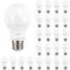 imageLinkind A19 LED Light Bulbs Dimmable 40 Watt Equivalent E26 Base 2700K Soft White 5W 450 Lumens CRI80 120V UL Listed FCC Certified LED Lights for Bedroom Living Room Home Office 6 PacksDaylight 5000k