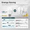 imageLinkind A19 LED Light Bulbs Dimmable 40 Watt Equivalent E26 Base 2700K Soft White 5W 450 Lumens CRI80 120V UL Listed FCC Certified LED Lights for Bedroom Living Room Home Office 6 PacksDaylight 5000k