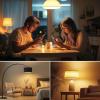 imageLinkind A19 LED Light Bulbs Dimmable 40 Watt Equivalent E26 Base 2700K Soft White 5W 450 Lumens CRI80 120V UL Listed FCC Certified LED Lights for Bedroom Living Room Home Office 6 PacksSoft White 2700k