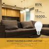 imageLinkind A19 LED Light Bulbs Dimmable 40 Watt Equivalent E26 Base 2700K Soft White 5W 450 Lumens CRI80 120V UL Listed FCC Certified LED Lights for Bedroom Living Room Home Office 6 PacksWarm White 3000k