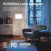 imageLinkind A19 LED Light Bulbs Dimmable 40 Watt Equivalent E26 Base 2700K Soft White 5W 450 Lumens CRI80 120V UL Listed FCC Certified LED Lights for Bedroom Living Room Home Office 6 PacksDaylight 5000k