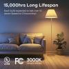 imageLinkind A19 LED Light Bulbs Dimmable 40 Watt Equivalent E26 Base 2700K Soft White 5W 450 Lumens CRI80 120V UL Listed FCC Certified LED Lights for Bedroom Living Room Home Office 6 PacksWarm White 3000k
