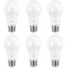 imageLinkind A19 LED Light Bulbs Dimmable 40 Watt Equivalent E26 Base 2700K Soft White 5W 450 Lumens CRI80 120V UL Listed FCC Certified LED Lights for Bedroom Living Room Home Office 6 PacksDaylight 5000k