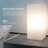 imageLinkind A19 LED Light Bulbs Dimmable 40 Watt Equivalent E26 Base 2700K Soft White 5W 450 Lumens CRI80 120V UL Listed FCC Certified LED Lights for Bedroom Living Room Home Office 6 PacksCool White 4000k