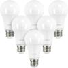 imageLinkind A19 LED Light Bulbs Dimmable 40 Watt Equivalent E26 Base 2700K Soft White 5W 450 Lumens CRI80 120V UL Listed FCC Certified LED Lights for Bedroom Living Room Home Office 6 PacksDaylight 5000k