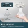 imageLinkind BR30 LED Flood Light Bulbs Indoor 65W Equivalent Dimmable LED Recessed Bulbs 10W 850 Lumens 2700K Soft White E26 Base Recessed Can Light Bulb for Bedroom Dining Room Bathroom 12 PacksSoft White