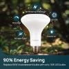 imageLinkind BR30 LED Flood Light Bulbs Indoor 65W Equivalent Dimmable LED Recessed Bulbs 10W 850 Lumens 2700K Soft White E26 Base Recessed Can Light Bulb for Bedroom Dining Room Bathroom 12 PacksDaylight