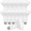 imageLinkind BR30 LED Flood Light Bulbs Indoor 65W Equivalent Dimmable LED Recessed Bulbs 10W 850 Lumens 2700K Soft White E26 Base Recessed Can Light Bulb for Bedroom Dining Room Bathroom 12 PacksSoft White
