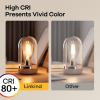 imageLinkind Edison Light Bulbs 60W Equivalent E26 Dimmable Vintage Edison LED Light Bulbs ST58 Antique Decorative Filament LED Bulb 6W 700LM 2700K Soft White CRI80 Clear Glass Light Bulbs 12 PacksSoft White