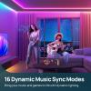 imageLinkind LED Strip Lights RGB 10ft Smart Light Strip Work with Alexa and Google Home App Control Music Sync Segmented Color Changing Led Lights for Bedroom Kitchen25ft