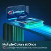 imageLinkind LED Strip Lights RGB 10ft Smart Light Strip Work with Alexa and Google Home App Control Music Sync Segmented Color Changing Led Lights for Bedroom Kitchen50ft