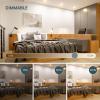imageLinkind MR16 LED Bulb Dimmable GU53 BiPin Base LED Light Bulbs 65W 70W Equivalent 3000K Warm White 640lm MR16 LED Spot Lights Recessed Tracking Lights 12V Low Voltage 6 PacksGu53warm White