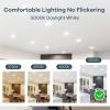 imageLinkind MR16 LED Bulb Dimmable GU53 BiPin Base LED Light Bulbs 65W 70W Equivalent 3000K Warm White 640lm MR16 LED Spot Lights Recessed Tracking Lights 12V Low Voltage 6 PacksGu53daylight
