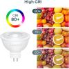 imageLinkind MR16 LED Bulb Dimmable GU53 BiPin Base LED Light Bulbs 65W 70W Equivalent 3000K Warm White 640lm MR16 LED Spot Lights Recessed Tracking Lights 12V Low Voltage 6 PacksGu53daylight