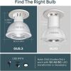 imageLinkind MR16 LED Bulb Dimmable GU53 BiPin Base LED Light Bulbs 65W 70W Equivalent 3000K Warm White 640lm MR16 LED Spot Lights Recessed Tracking Lights 12V Low Voltage 6 PacksGu53daylight