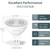 imageLinkind MR16 LED Bulb Dimmable GU53 BiPin Base LED Light Bulbs 65W 70W Equivalent 3000K Warm White 640lm MR16 LED Spot Lights Recessed Tracking Lights 12V Low Voltage 6 PacksGu53soft White