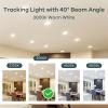 imageLinkind MR16 LED Bulb Dimmable GU53 BiPin Base LED Light Bulbs 65W 70W Equivalent 3000K Warm White 640lm MR16 LED Spot Lights Recessed Tracking Lights 12V Low Voltage 6 PacksGu53warm White