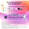 imageLinkind Matter E12 Smart Light Bulb 470lm RGBTW 2Pack Bundle Color Changing Smart Light Bulbs A19 4 Pack Compatible with Alexa ampamp Google Home