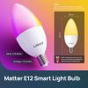 imageLinkind Matter E12 Smart Light Bulb 470lm RGBTW 2Pack Bundle Color Changing Smart Light Bulbs A19 4 Pack Compatible with Alexa ampamp Google Home