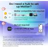 imageLinkind Matter Smart Light Bubs 6 Pack Matter Smart Light Bulbs BR30 1200LM 2 Pack Work with Apple HomeAlexaSiriGoogle HomeSmartThings