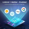 imageLinkind Matter Smart Light Bulb BR30 Smart Bulbs Recessed LED Color Changing Light Bulbs RGBTW E26 Smart Flood Light Bulbs 650LM 60W Work with Alexa Apple Home Google Home SmartThings 4PackGlow Lite 650lm2pk