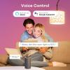 imageLinkind Matter Smart Light Bulb ST19 ST58 Smart Edison Bulbs 2700K6500K E26 LED Bulb 8W 60W 800LM Edison Light Bulb Work with Alexa Google Home Apple Home SmartThings 24GHz WiFi 4Pack1 Pack A19