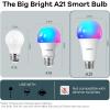 imageLinkind Matter Smart Light Bulb Smart Bulbs Work with Apple HomeSiriAlexaGoogle HomeSmartThings LED Color Changing Light Music Sync RGTBW Smart Home 60W 800LM A19 E26 24Ghz WiFi Only 2 Pack2 Pack 100W