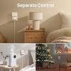 imageLinkind Matter Smart Plug Work with Apple Home Siri Alexa Google Home SmartThings Smart Outlet 15A1800W Max Smart Home Automation APP Remote ControlTimerampampSchedule 24G WiFi Only 1 Pack4 Pack1 Remote