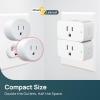 imageLinkind Matter Smart Plug Work with Apple Home Siri Alexa Google Home SmartThings Smart Outlet 15A1800W Max Smart Home Automation APP Remote ControlTimerampampSchedule 24G WiFi Only 1 Pack4 Pack