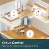 imageLinkind Matter Smart Plug Work with Apple Home Siri Alexa Google Home SmartThings Smart Outlet 15A1800W Max Smart Home Automation APP Remote ControlTimerampampSchedule 24G WiFi Only 1 Pack4 Pack1 Remote