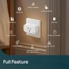 imageLinkind Matter Smart Plug with LED Night Light Work with Alexa Apple Home Google Smart Outlet 15A1800W Dusk to Dawn Plug in Wall TimerampampSchedule ETLampampFCC Certified 24GHz WiFi Only 4 Pack1 Pack