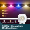 imageLinkind Permanent Outdoor Lights HP5Smart AI RGBTW 100ft Christmas Lights 85 Scenes Modes for Daily Holiday Halloween DecorationsIP67 Waterproof Compatible with AlexaGoogle Assistant100ft