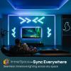 imageLinkind Smart Hexagon Panels MultiColor LED Wall Light Panels Music Sync Indoor Modern Decor Corded 7 Pack