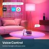 imageLinkind Smart Light Bulbs 1600LM 100W Equivalent Smart Bulb Work with Alexa ampamp Google Home RGBTW Color Changing Bulb Music Sync 24GHz WiFi ampamp Bluetooth LED Alexa Light Bulbs 14W A21 E26 2Pack2 Pack 100W