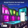 imageLinkind Smart Light Bulbs Smart Bulb That Compatible with Alexa ampamp Google Home Smart Solar Spotlight SL5C Color Changing Landscape Lighting APPVoice Control Solar Lights Outdoor