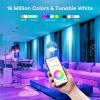 imageLinkind Smart Light Bulbs Smart Bulb That Compatible with Alexa ampamp Google Home Smart Solar Spotlight SL5C Color Changing Landscape Lighting APPVoice Control Solar Lights Outdoor