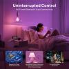 imageLinkind Smart Light Bulbs Smart Bulb That Work with Alexa ampamp Google Home LED Light Color Changing A19 E26 WiFi Light Bulb Dimmable RGBTW Alexa Bulb No Hub Needed 800 Lumen 24Ghz WiFi 6 Pack8 CountPack of 1