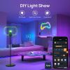 imageLinkind Smart Light Bulbs Smart Bulb That Work with Alexa ampamp Google Home LED Light Color Changing A19 E26 WiFi Light Bulb Dimmable RGBTW Alexa Bulb No Hub Needed 800 Lumen 24Ghz WiFi 6 Pack4 CountPack of 1