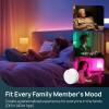 imageLinkind Smart Light Bulbs Smart Bulb That Work with Alexa ampamp Google Home LED Light Color Changing A19 E26 WiFi Light Bulb Dimmable RGBTW Alexa Bulb No Hub Needed 800 Lumen 24Ghz WiFi 6 Pack4 Pack with Remote