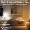 imageLinkind Smart Light Bulbs Soft White to Daylight Tunable 2700K6500K Alexa Light Bulbs Work with Alexa ampamp Google Home CRIampgt90 24GHz WiFi ampamp Bluetooth LED A19 E26 800LM 60W Equivalent 4Pack4 Pack Matterenabled
