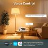 imageLinkind Smart Light Bulbs Soft White to Daylight Tunable 2700K6500K Alexa Light Bulbs Work with Alexa ampamp Google Home CRIampgt90 24GHz WiFi ampamp Bluetooth LED A19 E26 800LM 60W Equivalent 4Pack4 Pack