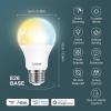 imageLinkind Smart Light Bulbs Soft White to Daylight Tunable 2700K6500K Alexa Light Bulbs Work with Alexa ampamp Google Home CRIampgt90 24GHz WiFi ampamp Bluetooth LED A19 E26 800LM 60W Equivalent 4Pack4 Pack