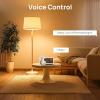 imageLinkind Smart Light Bulbs Soft White to Daylight Tunable 2700K6500K Alexa Light Bulbs Work with Alexa ampamp Google Home CRIampgt90 24GHz WiFi ampamp Bluetooth LED A19 E26 800LM 60W Equivalent 4Pack4 Pack Matterenabled